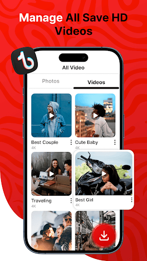 Vudly : HD Video Downloader پی سی