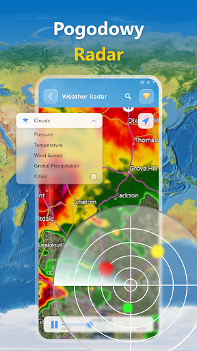 Pogoda: Radar Pogodowy, Widget PC