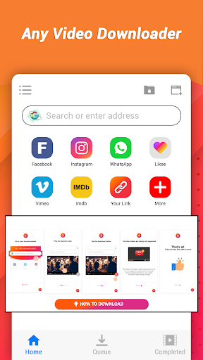 komputer All Video Downloader HD Player