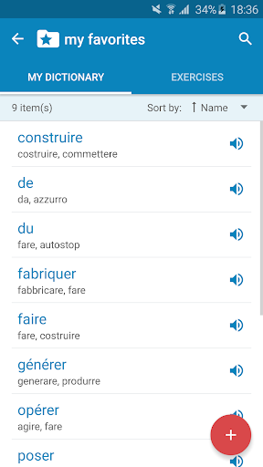 Dizionario Italiano-Francese PC