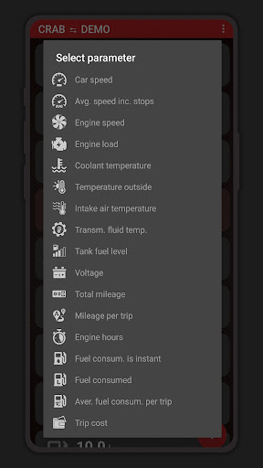 CRAB Car Scanner پی سی