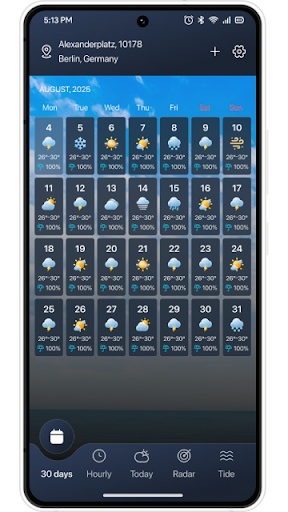 9Weather: Forecast & Radar پی سی