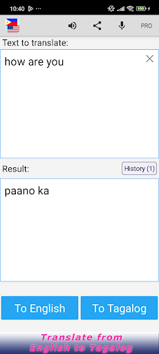 Tagalog Traductor