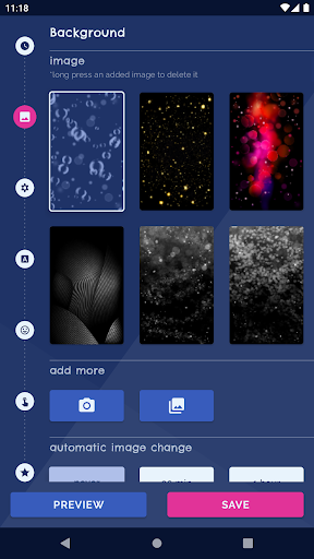 Black Clock Live Wallpaper PC
