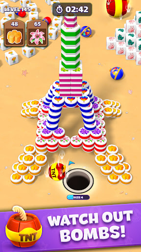 Tiles in Hole: Black Hole