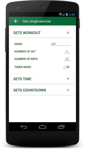 Workout timer PC版