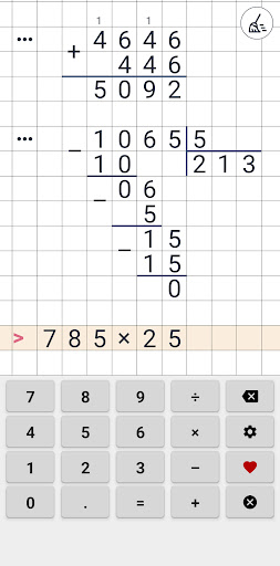 Calculadora de divisiones PC