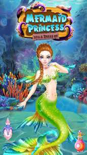 Mermaid Princess Dress up Spa