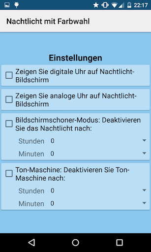 Nachtlicht mit Farbwahl PC