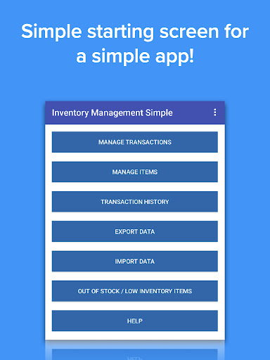 Inventory Management Simple پی سی