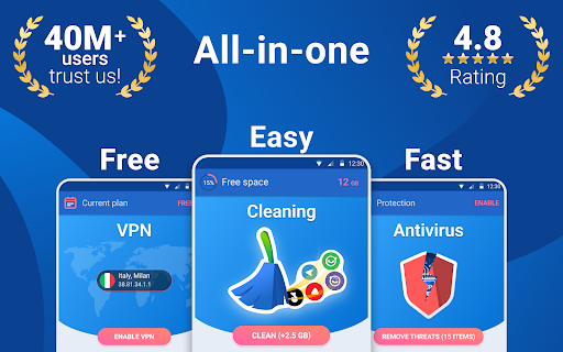 Cleaner Antivirus VPN Cleaner پی سی
