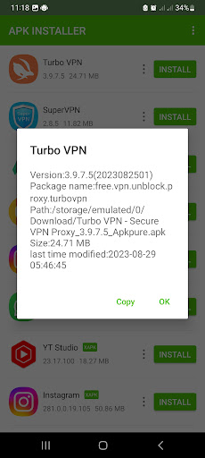 Installateur APK PC