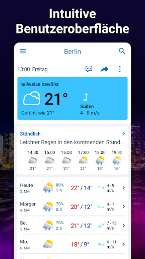 Wetter 14 Tage - Meteored PC