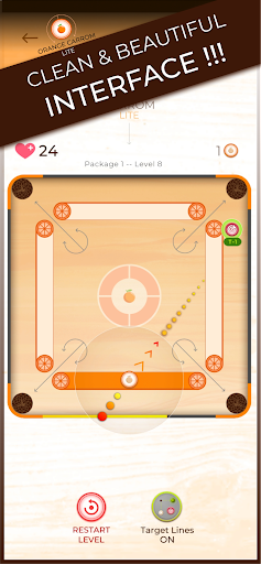 Trickshot: Orange Carrom Lite PC版