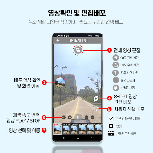 바이크티 USB 카메라 (자전거/킥보드 후방카메라) PC