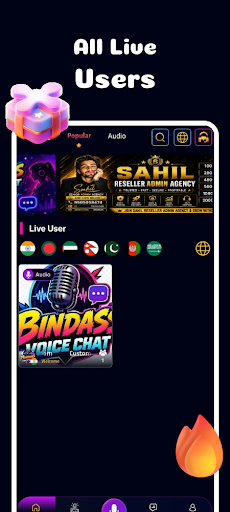 Bindass Voice Chat PC