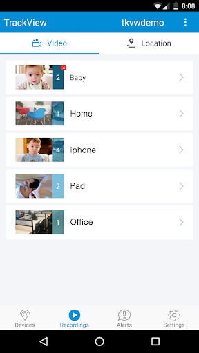 komputer TrackView Viewer