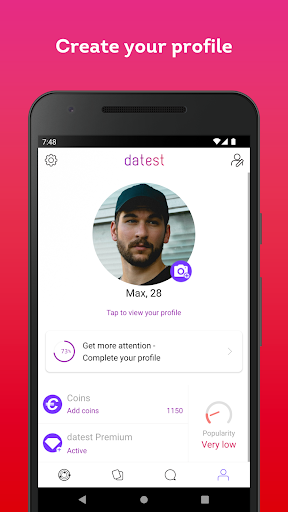 datest dating app PC版