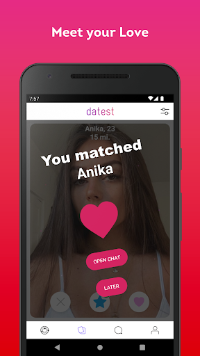 datest dating app PC版