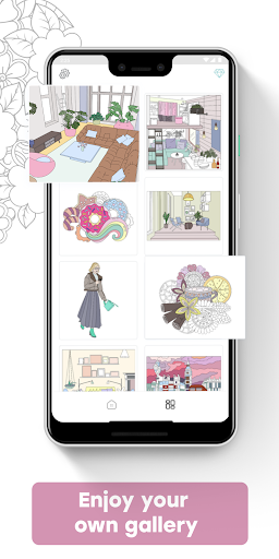 美しい塗り絵のページ PC版