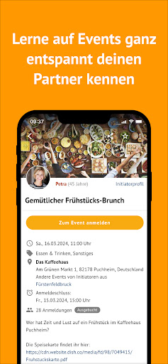 Funkenflug Dating App & Events PC版