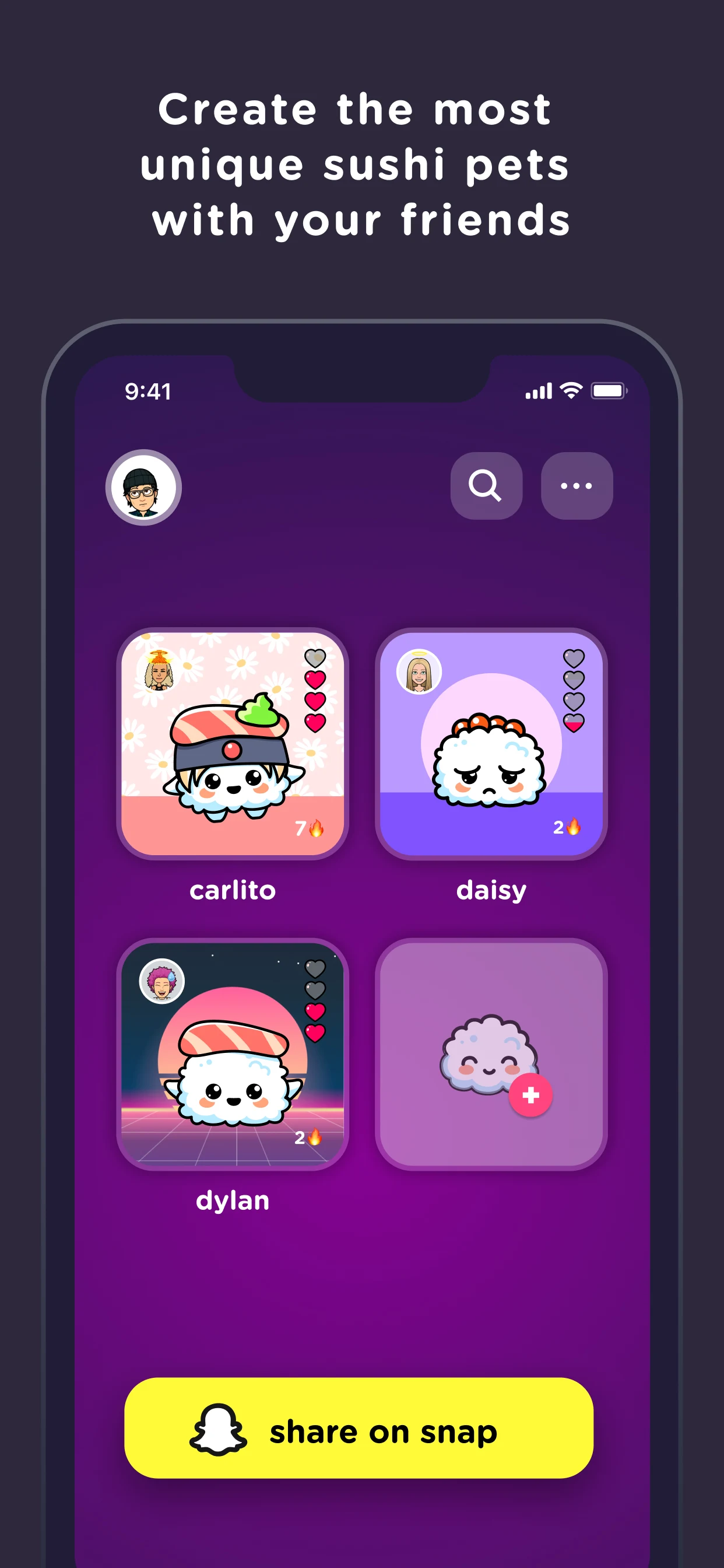 Download SUSH • virtual pets on PC with MEmu