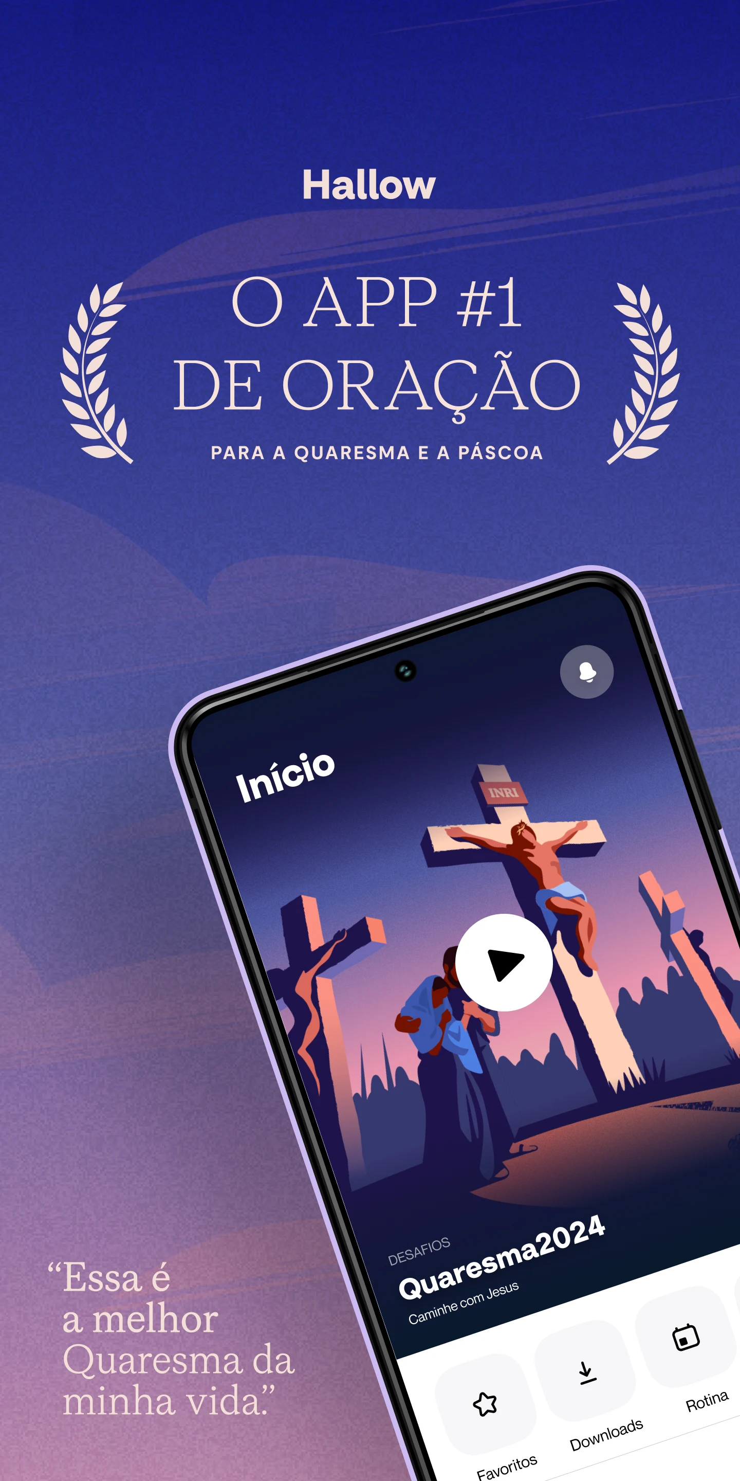 Hallow: Meditação Católica para PC