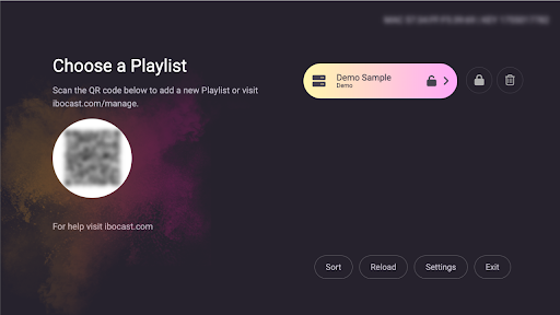 IBOCAST IPTV Player الحاسوب