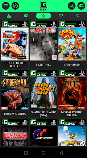 IGAMES PSX الحاسوب