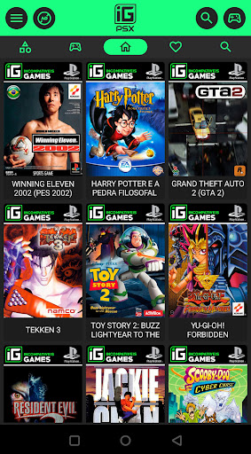 IGAMES PSX الحاسوب