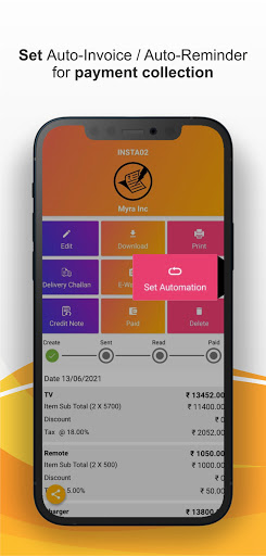 GST Invoice & Accounting App PC
