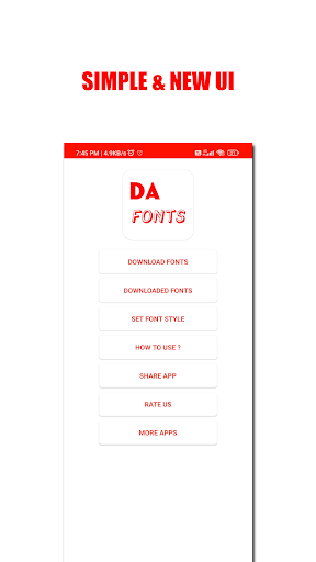 DaFonts - Fonts Installer PC