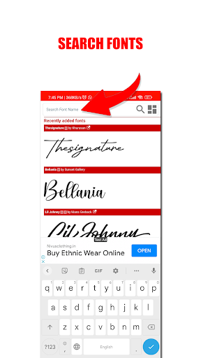 DaFonts - Fonts Installer PC