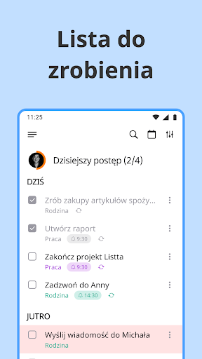 Listta: Zadania i Plan Dnia PC