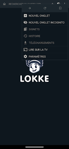 Lokke - Le navigateur