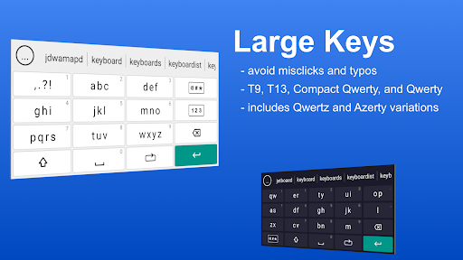 Tappy: T9, Old Style, Keyboard