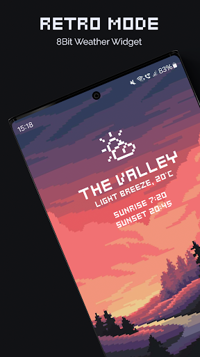Retro Mode - Weather Widget PC