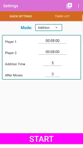 Chess Timer PC