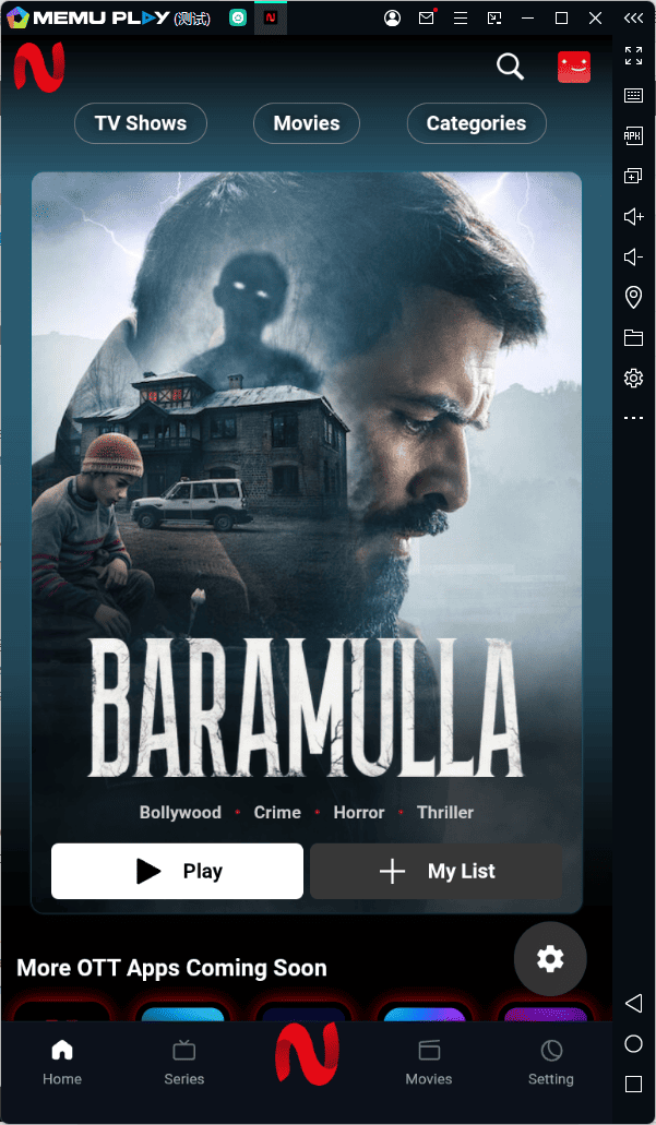 NetMirror - Movies and Series PC