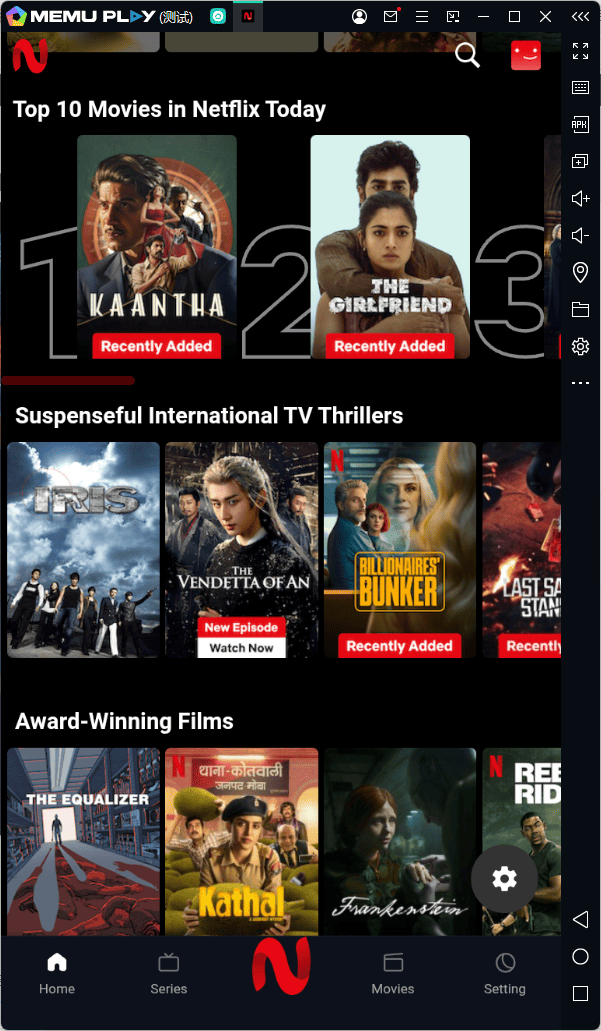 NetMirror - Movies and Series PC