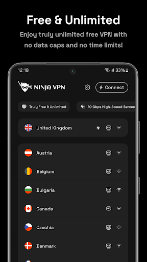 Ninja VPN - Fast & Secure VPN الحاسوب