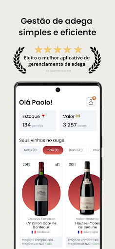 Oeni - Gestão Adega de Vinhos para PC