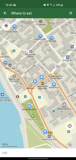 Organic Maps: mapas offline