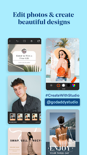 GoDaddy Studio: Create & Grow