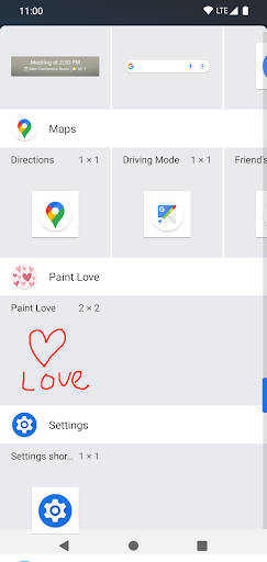Paint Love - віджет для пар PC