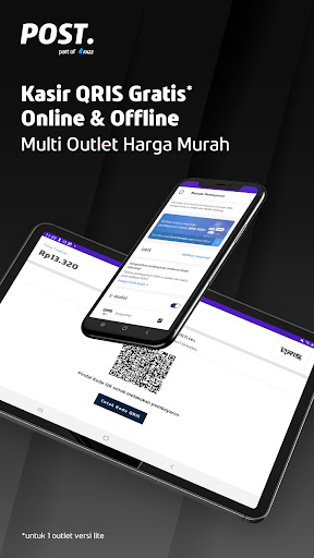 komputer POST: Kasir QRIS POS Merchant