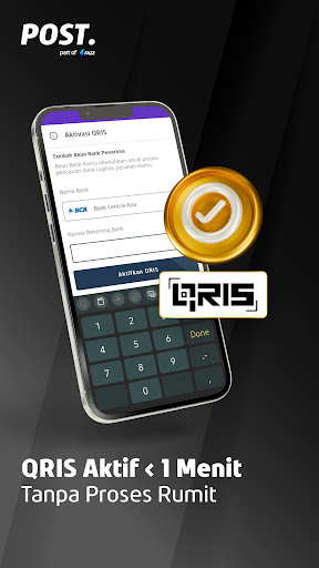 komputer POST: Kasir QRIS POS Merchant