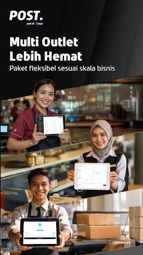 komputer POST: Kasir QRIS POS Merchant