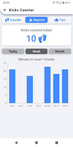 Kick Counter - Track your baby