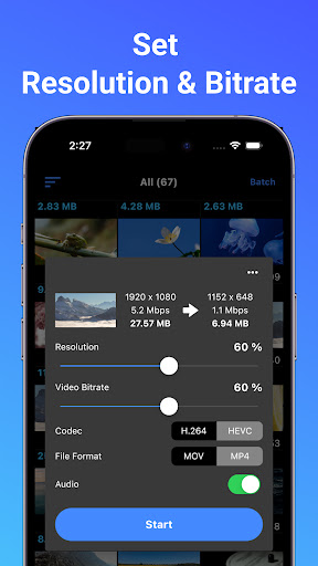 Batch Video Compressor:Saving PC